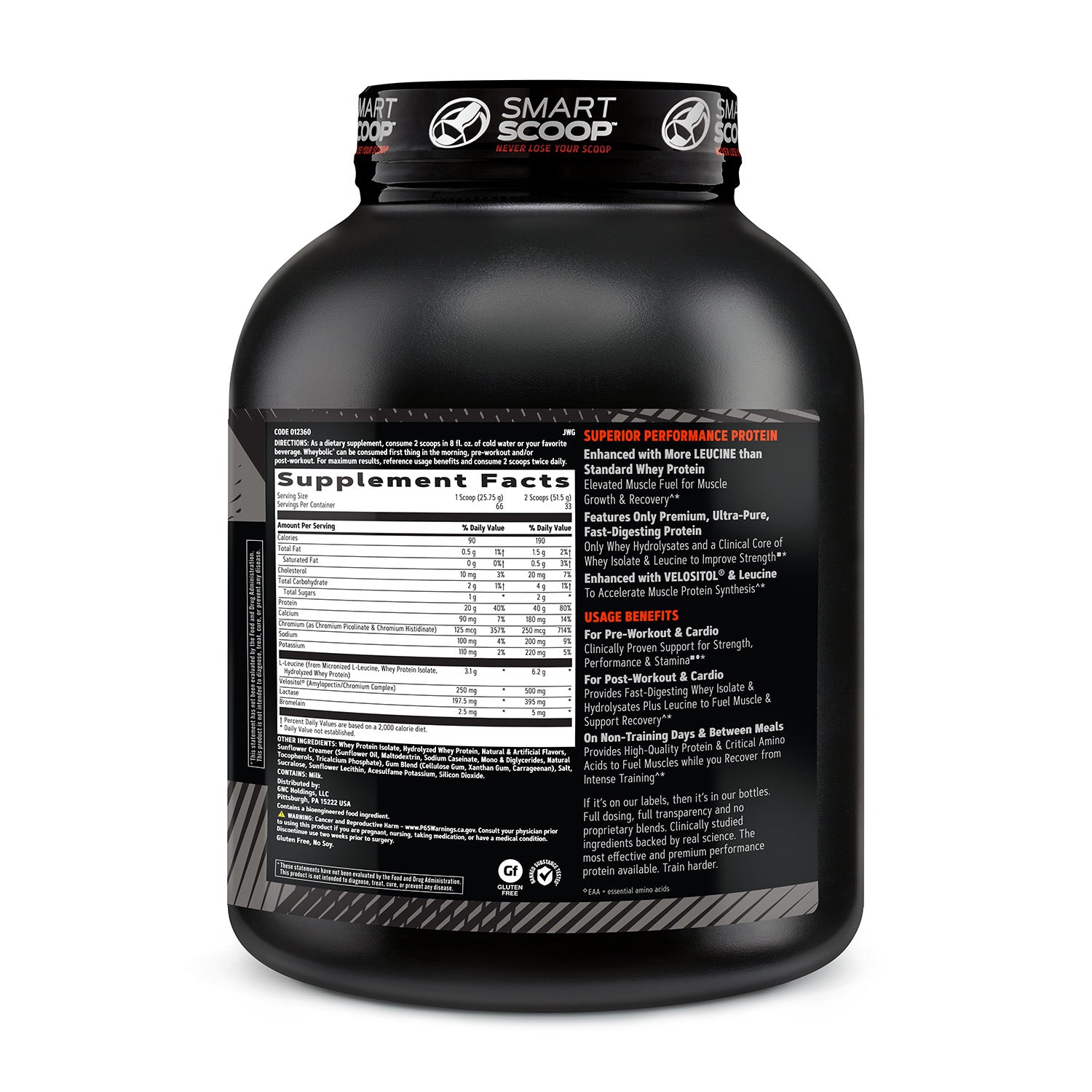 GNC AMP® Wheybolic®