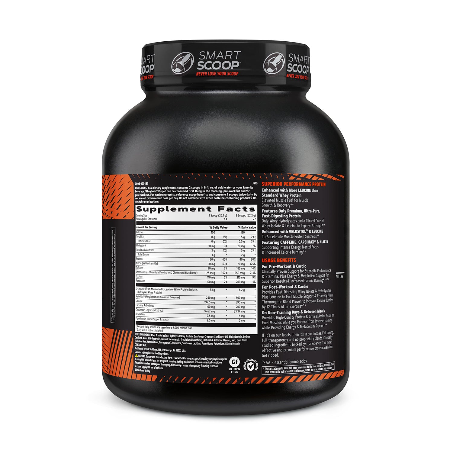 GNC AMP® Wheybolic™ Ripped