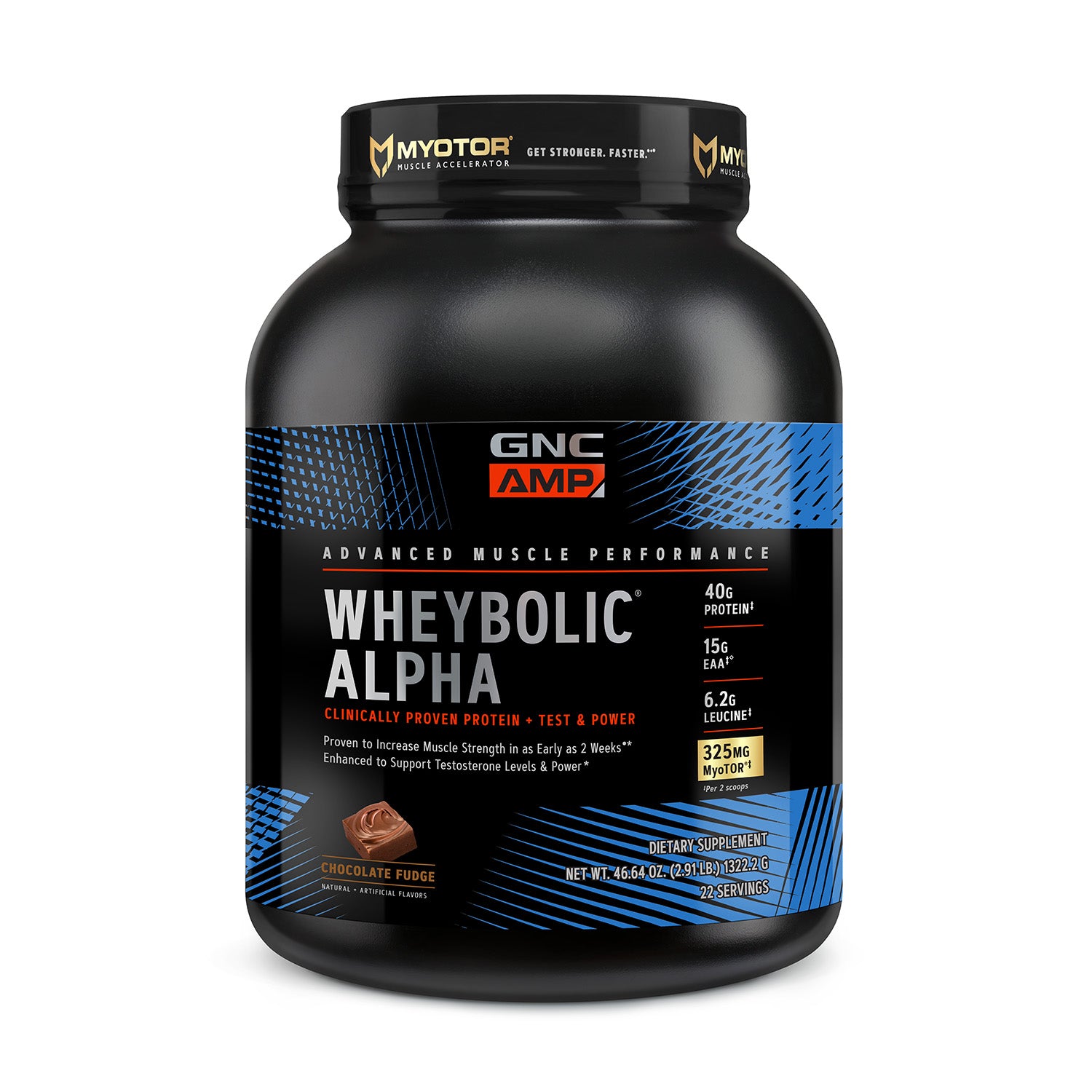 GNC AMP® Wheybolic™ Alpha with MyoTOR®