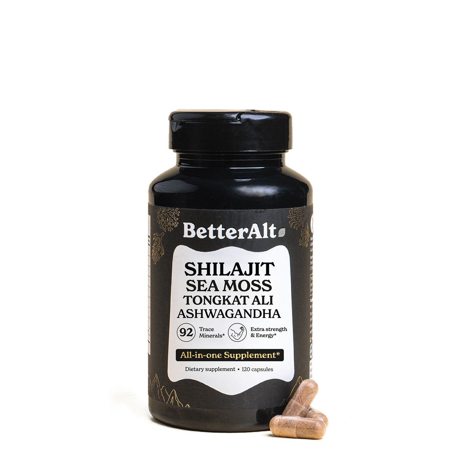 BetterAlt® Shilajit Sea Moss