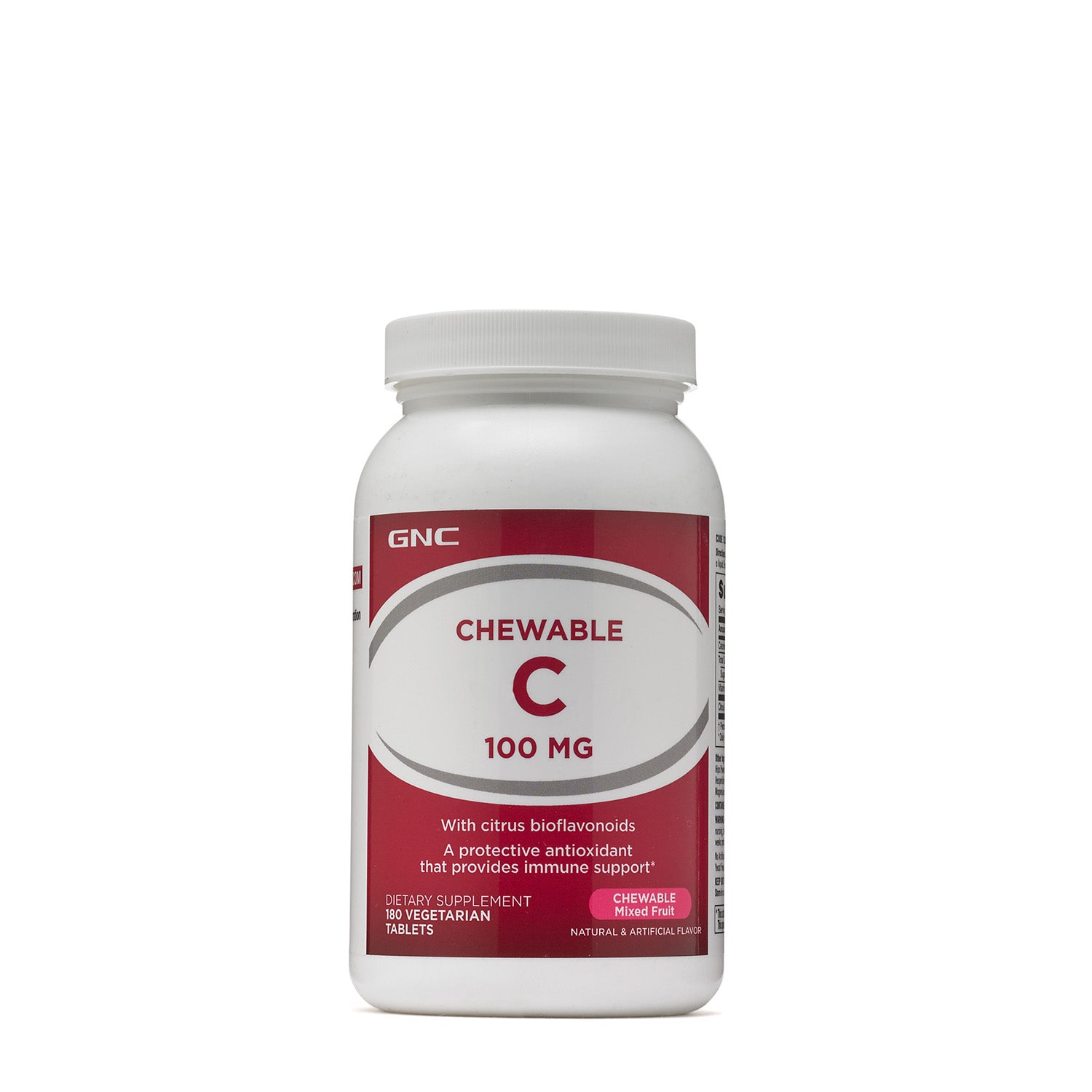 GNC Chewable Vitamin C 100 mg