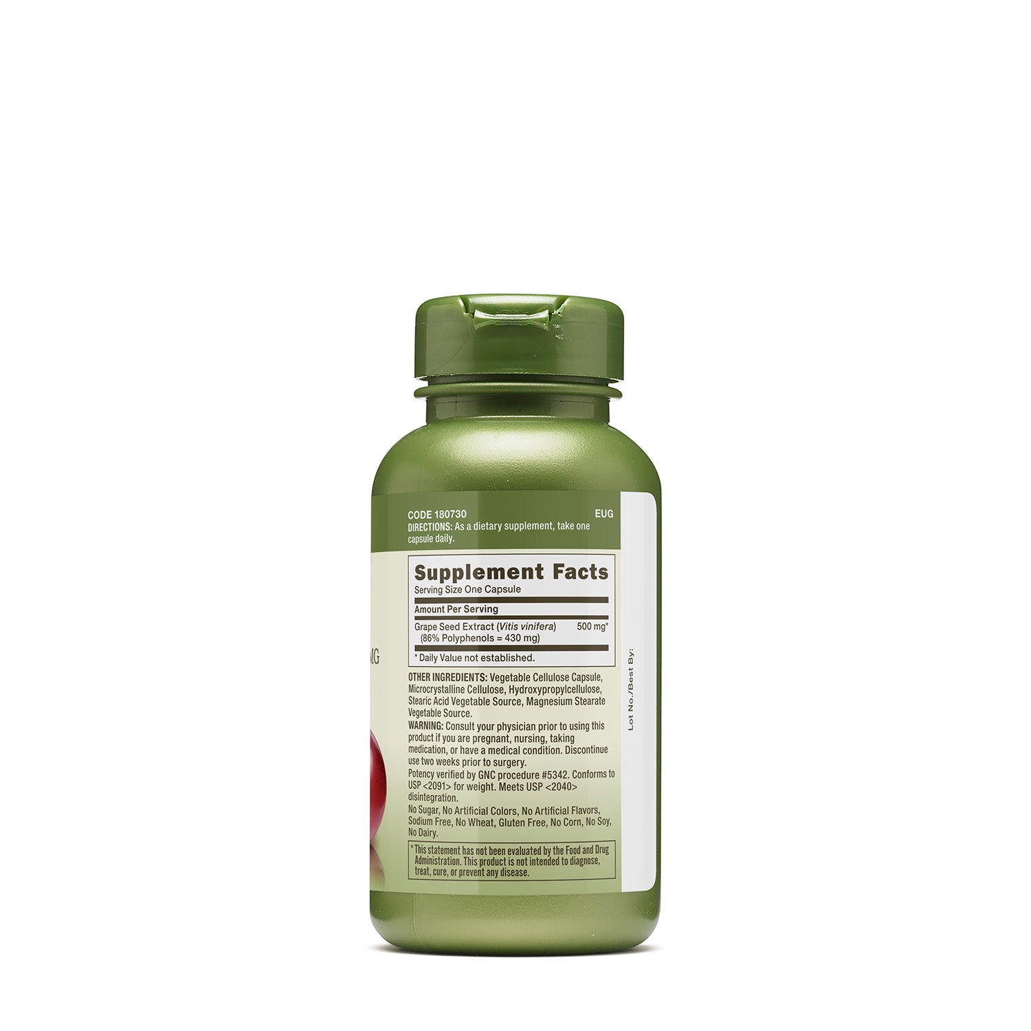 GNC Herbal Plus® Grape Seed Extract 500 mg