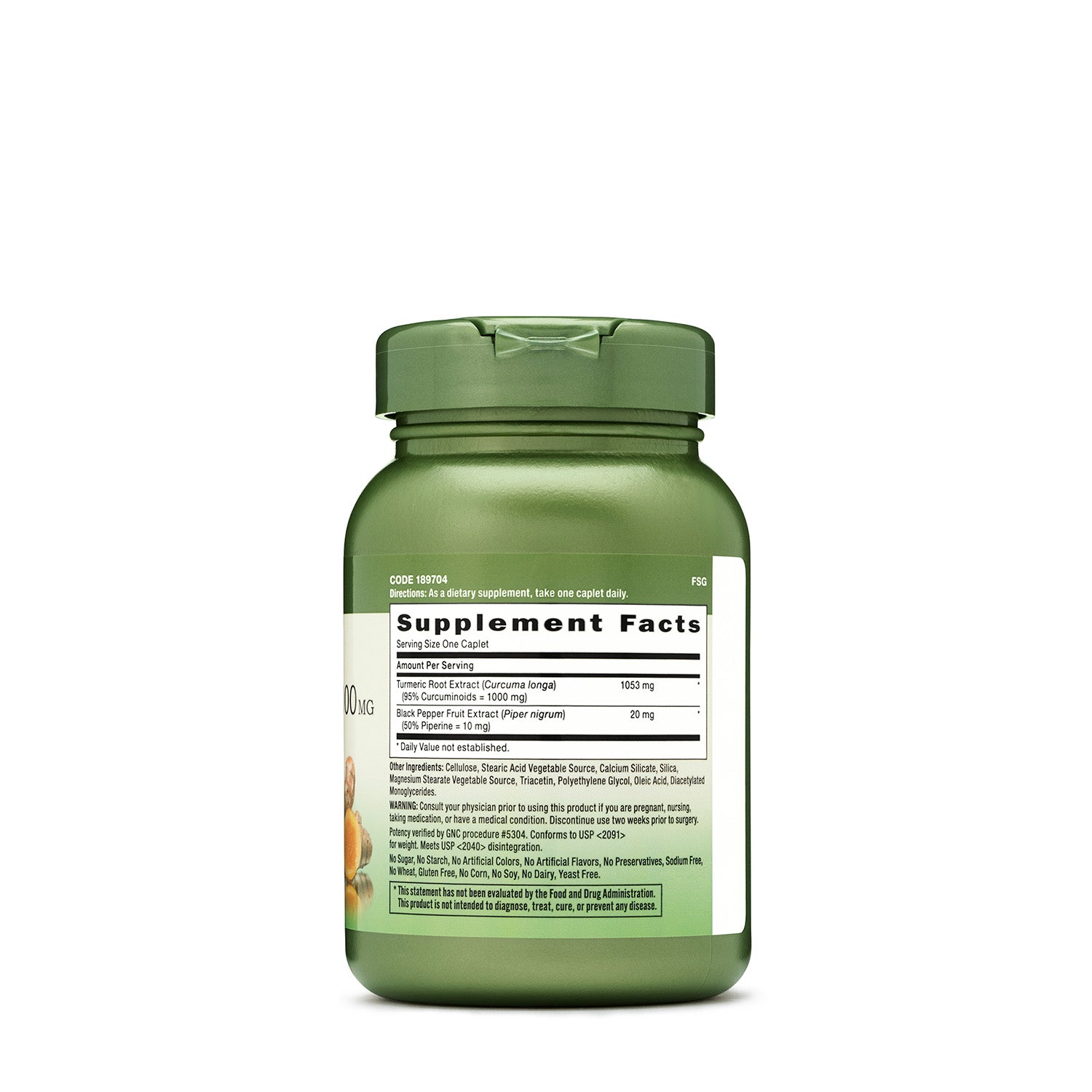 GNC Herbal Plus® Turmeric Curcumin 1000 mg