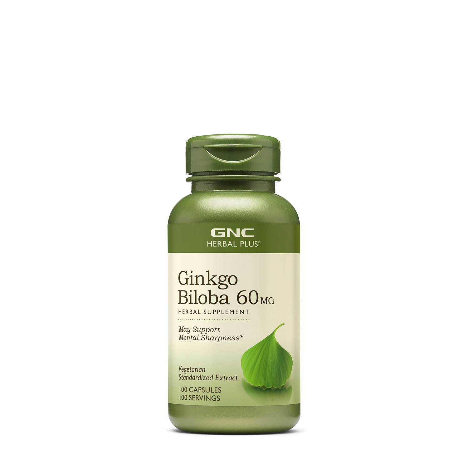 GNC Herbal Plus® Ginkgo Biloba 60 mg