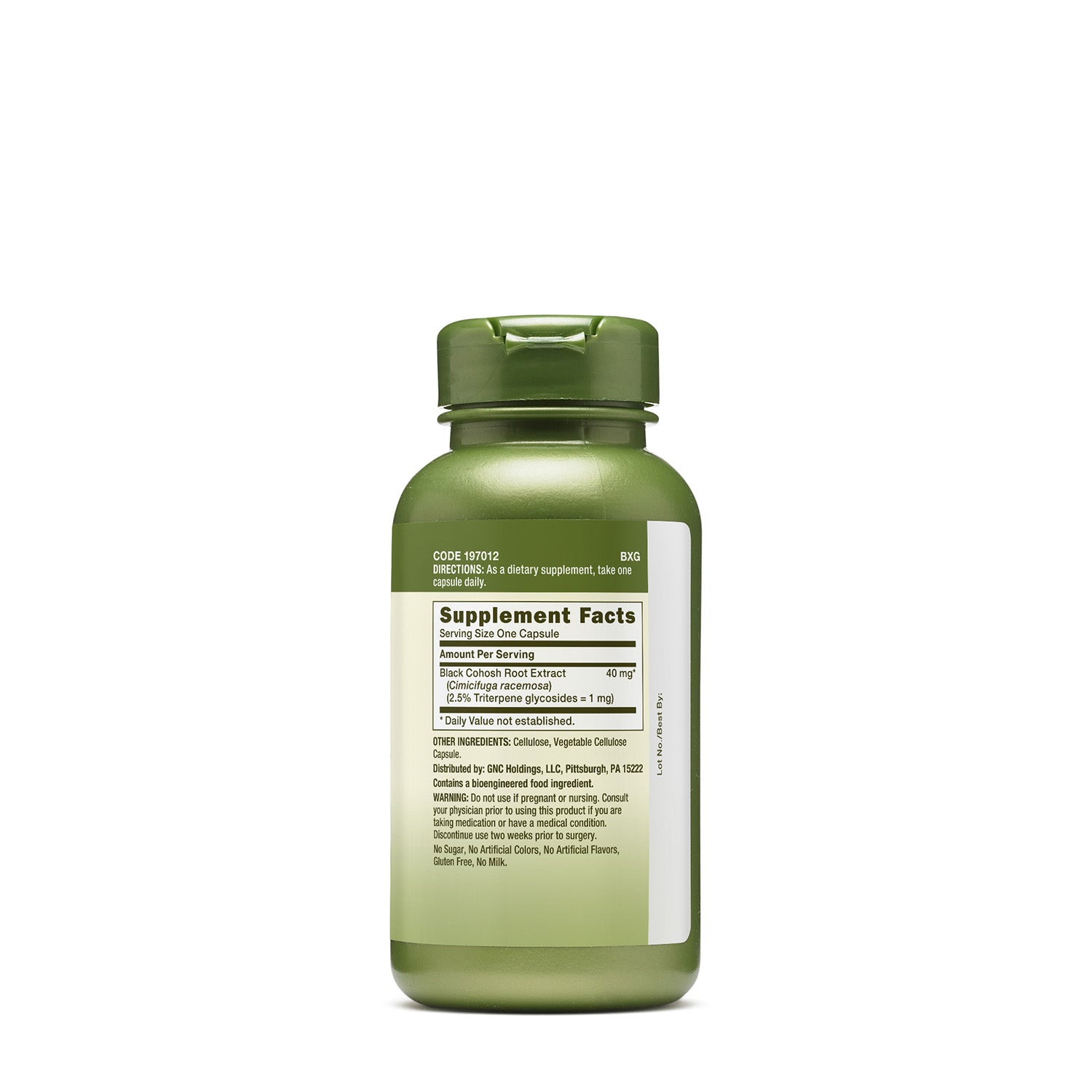 GNC Herbal Plus® Black Cohosh Extract 40 mg