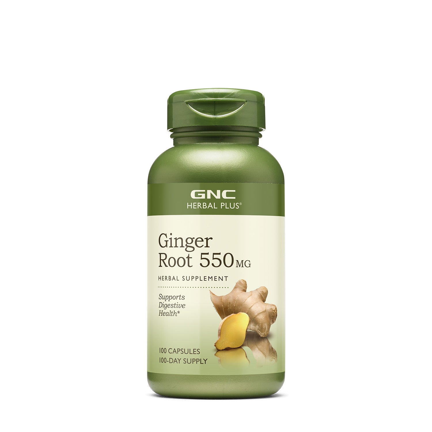 GNC Herbal Plus® Ginger Root 550 mg