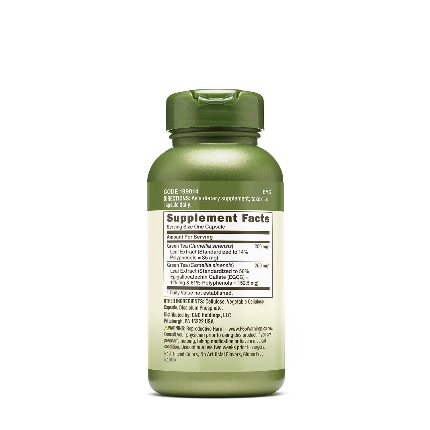 GNC Herbal Plus® Green Tea Complex 500 mg
