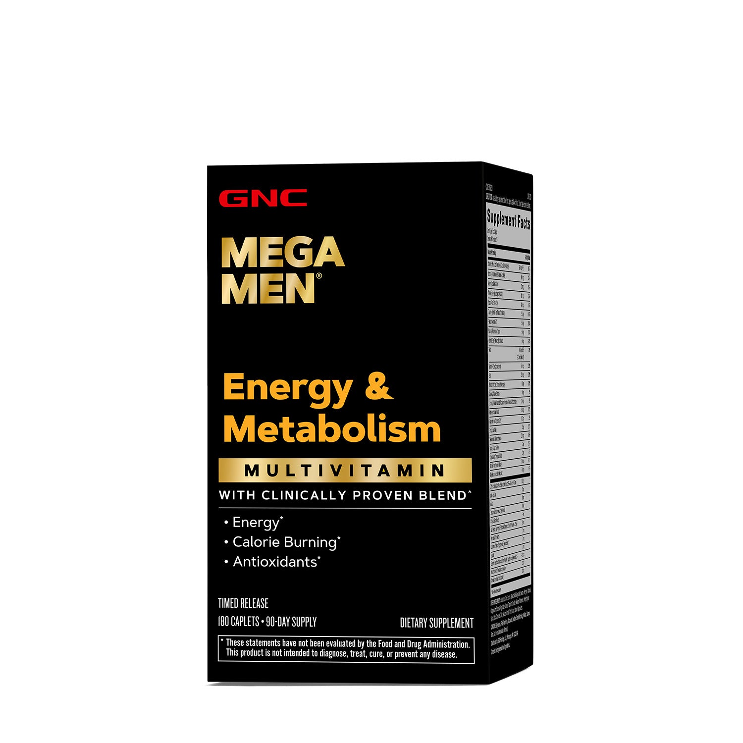 GNC Mega Men® Energy & Metabolism Multivitamin