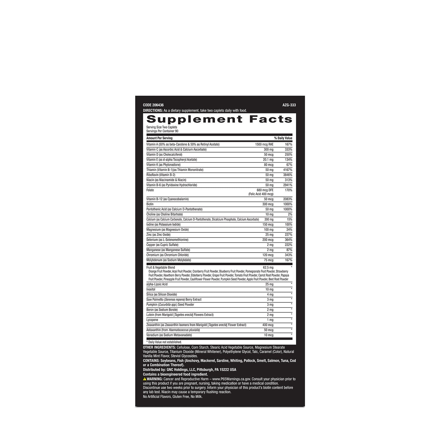 GNC Mega Men® Multivitamin