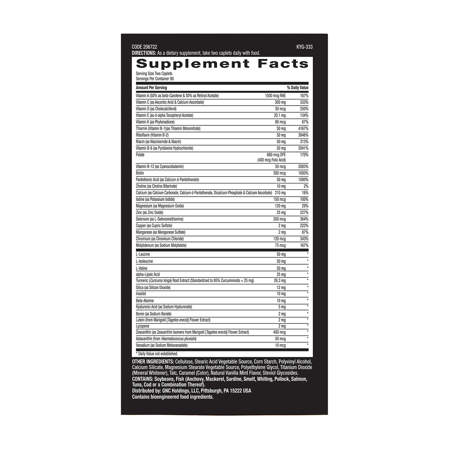 GNC Mega Men® Sport Multivitamin