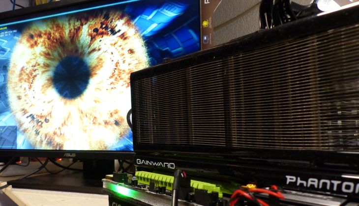 Gainward GeForce GTX 970 Phantom - FurMark stress test