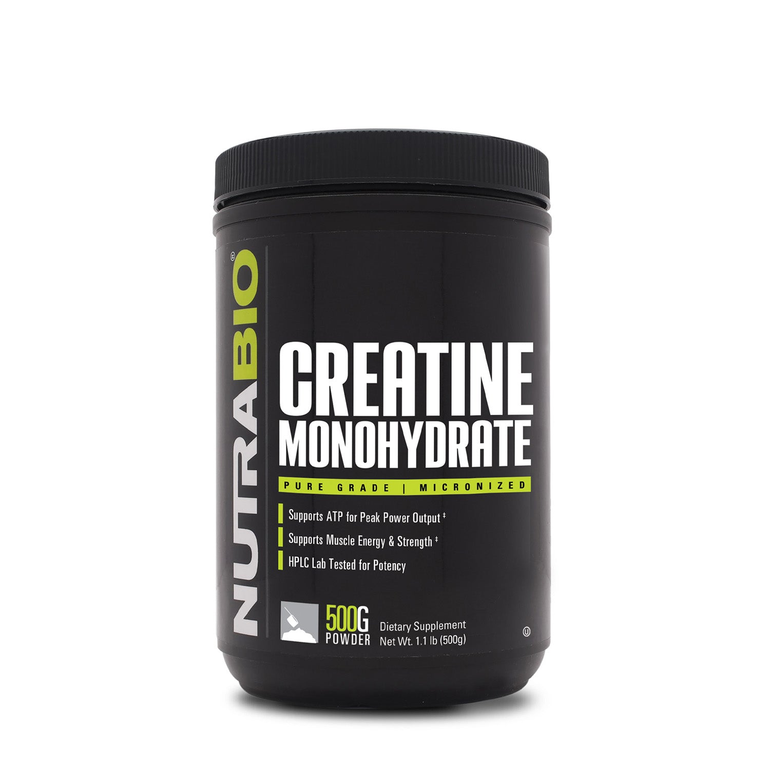 NutraBio® Creatine Monohydrate