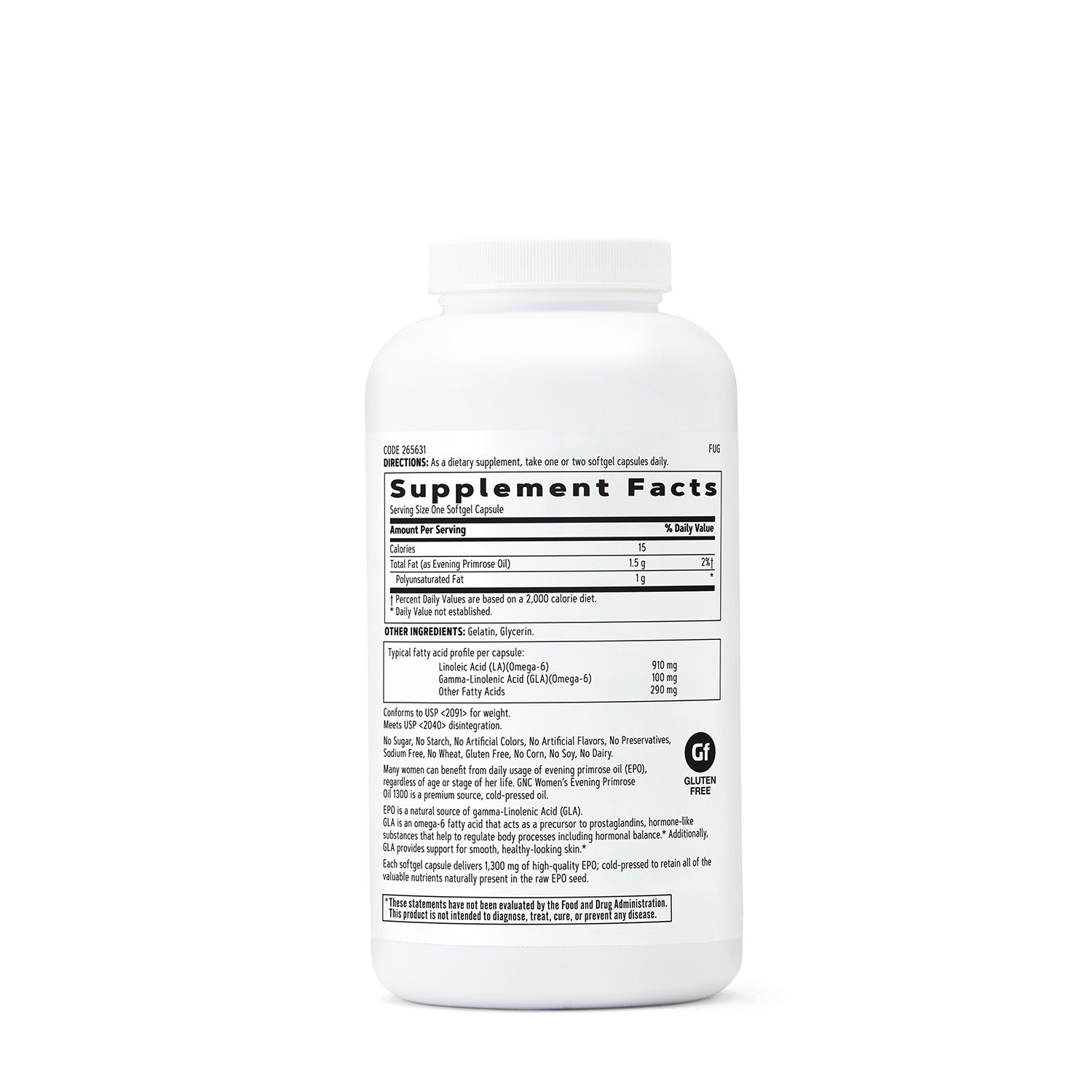 GNC Women's Evening Primrose Oil 1300 mg