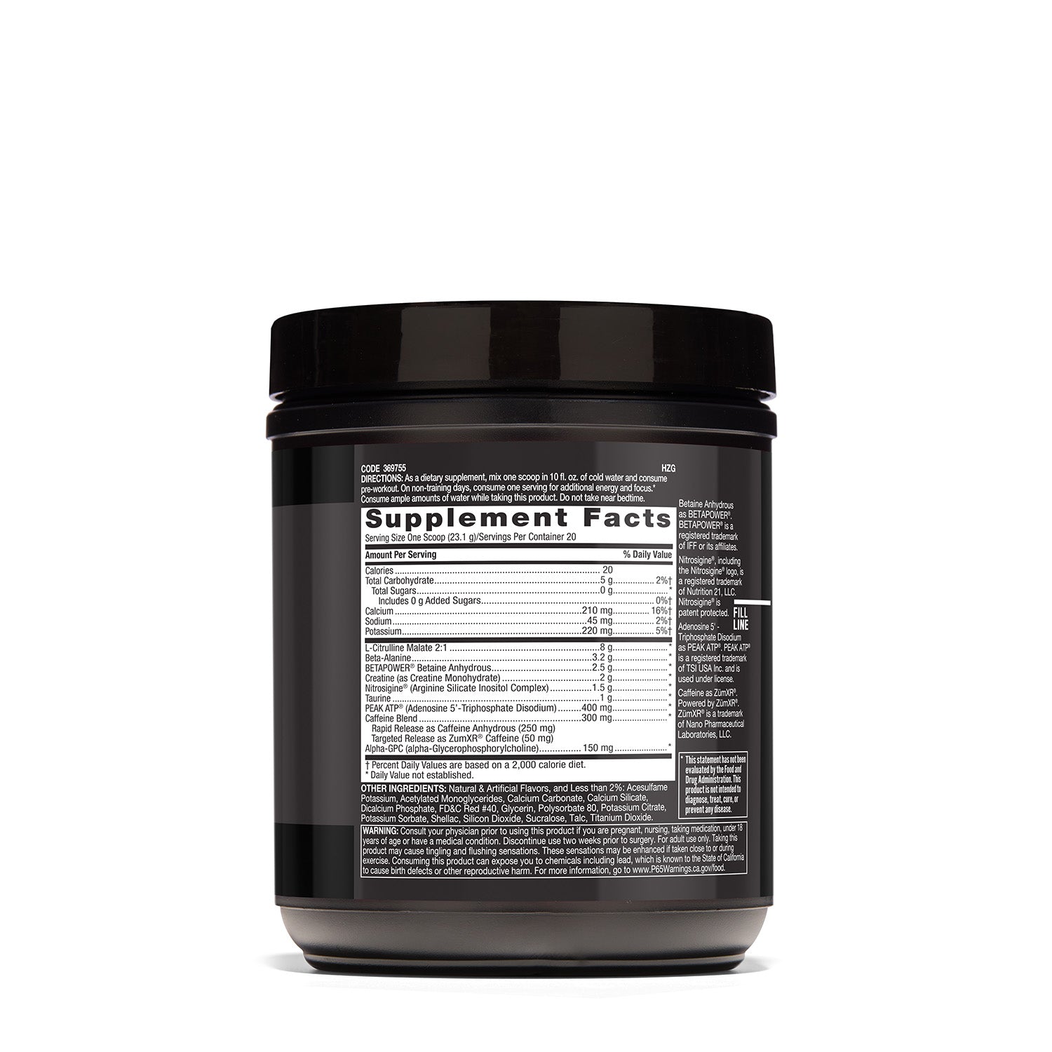 GNC Beyond Raw® LIT AF™ Pre-Workout