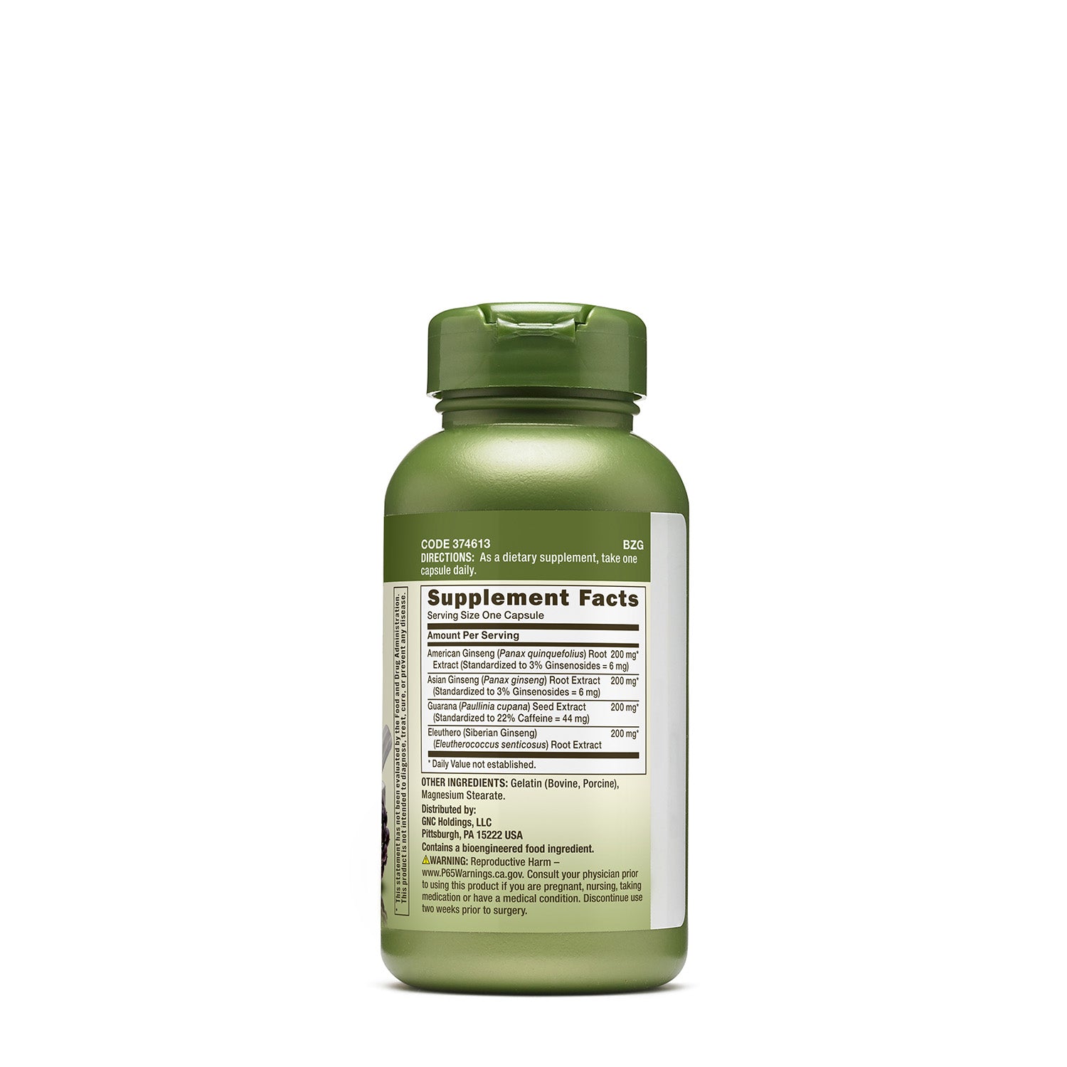 GNC Herbal Plus® Triple Ginsa Rush
