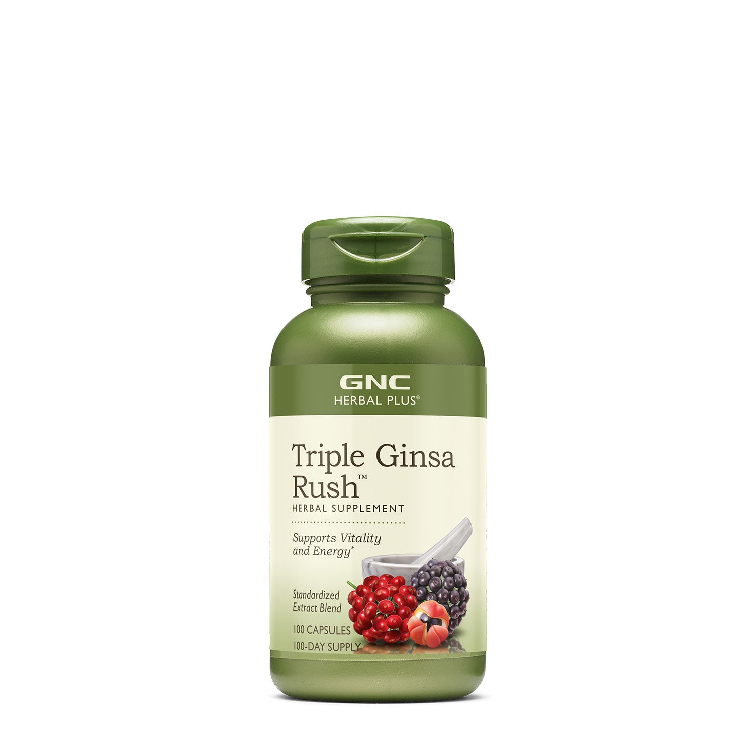 GNC Herbal Plus® Triple Ginsa Rush