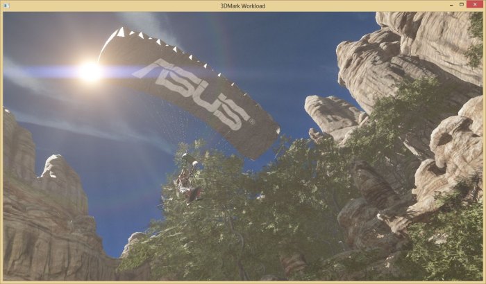 3DMark Sky Diver demo