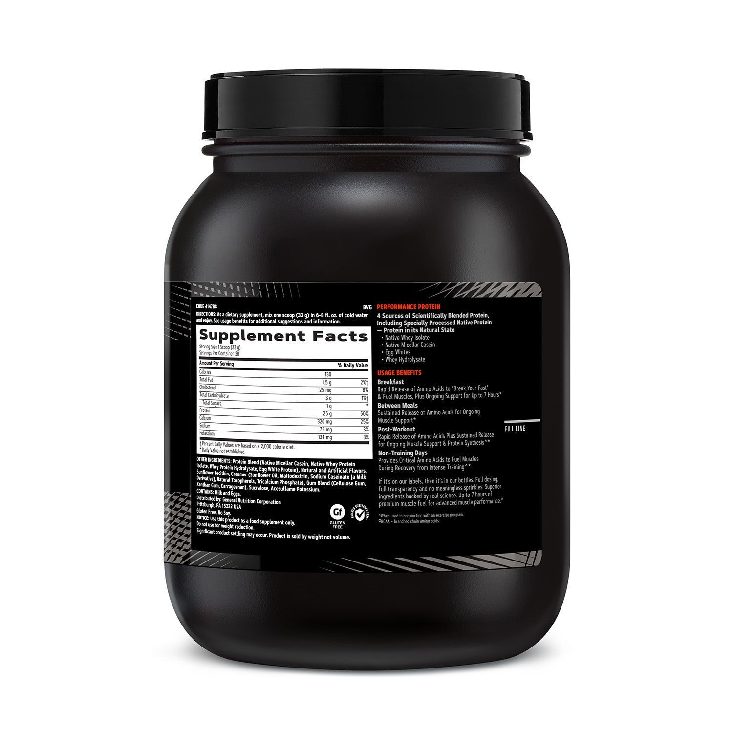 GNC AMP® Sustained Protein Blend
