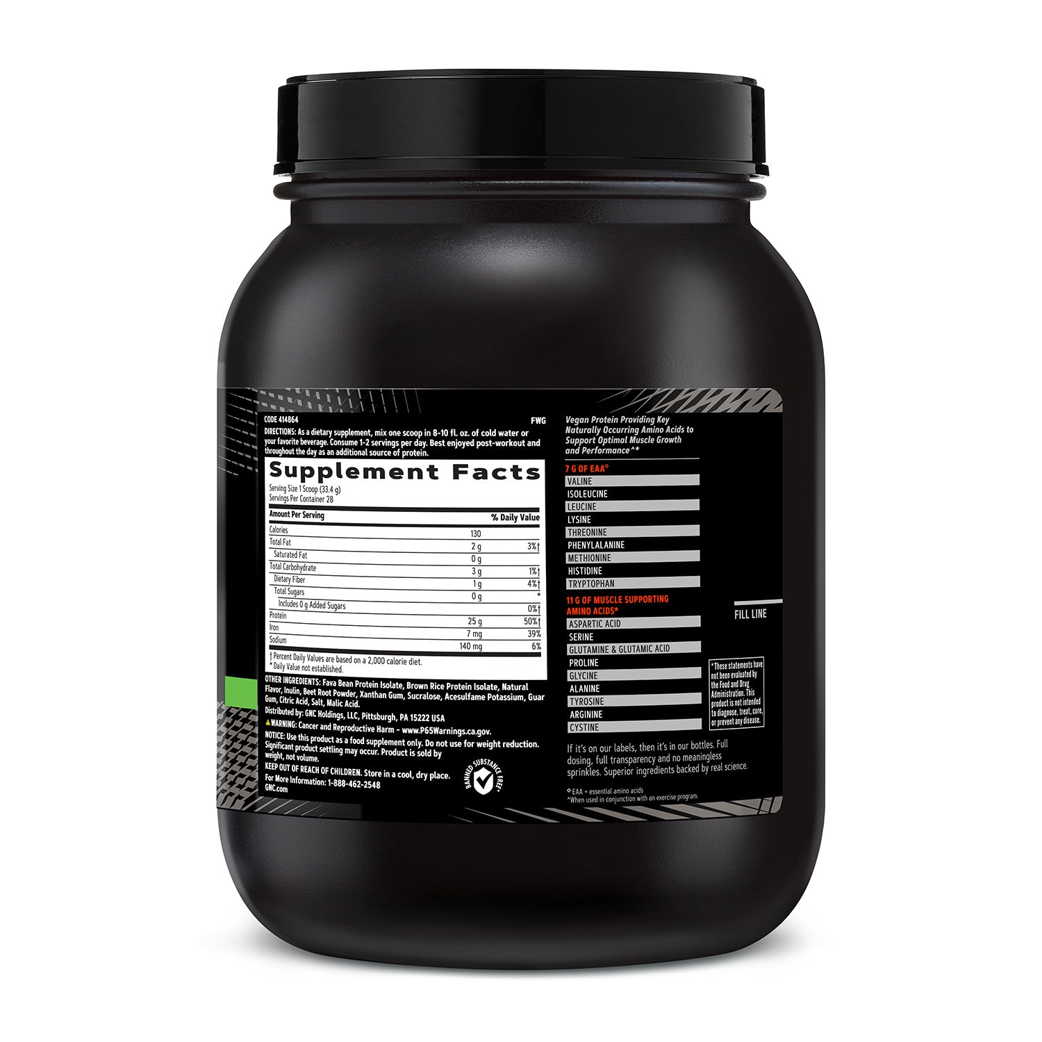 GNC AMP® Plant Isolate Protein