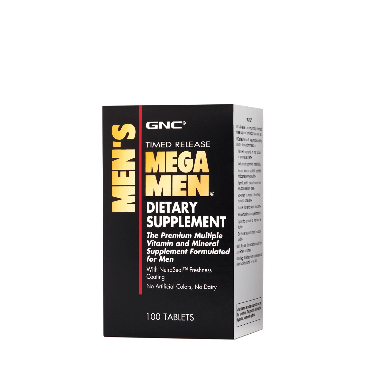 GNC Men’s Mega Men® Time-Release Dietary Supplement