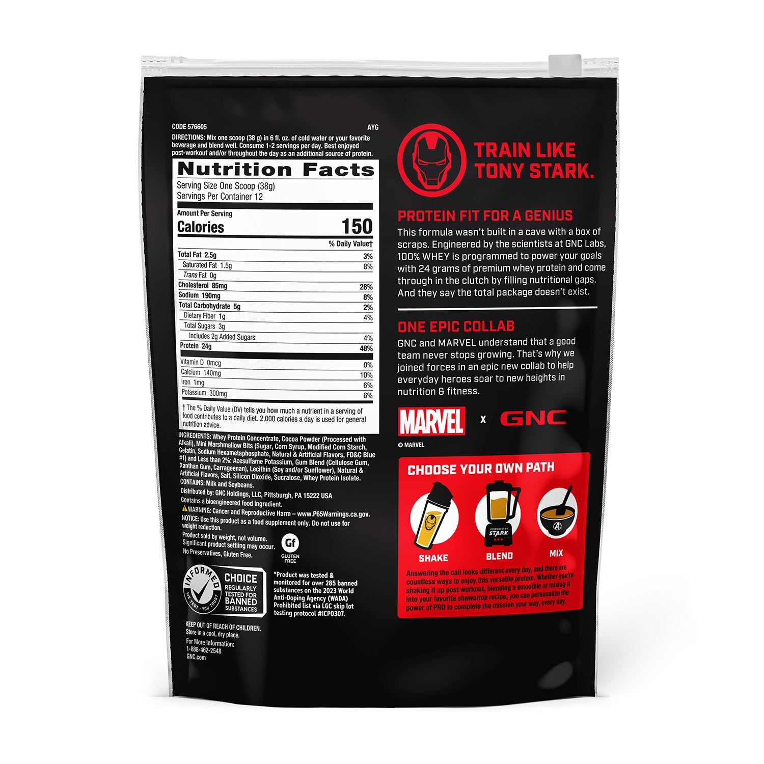 GNC Pro Performance® 100% Whey Marvel