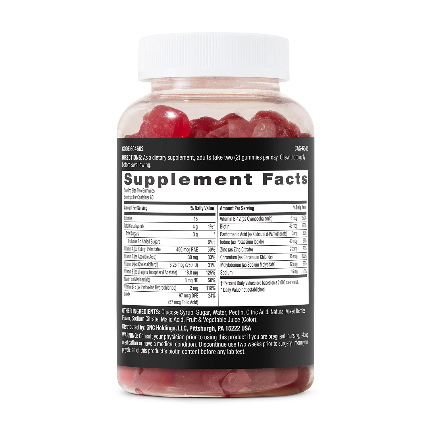 GNC Mega Men® Gummy Multivitamin Global Line