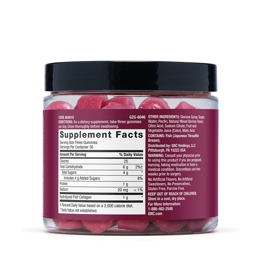 GNC Premier Collagen Marine Peptides Gummy