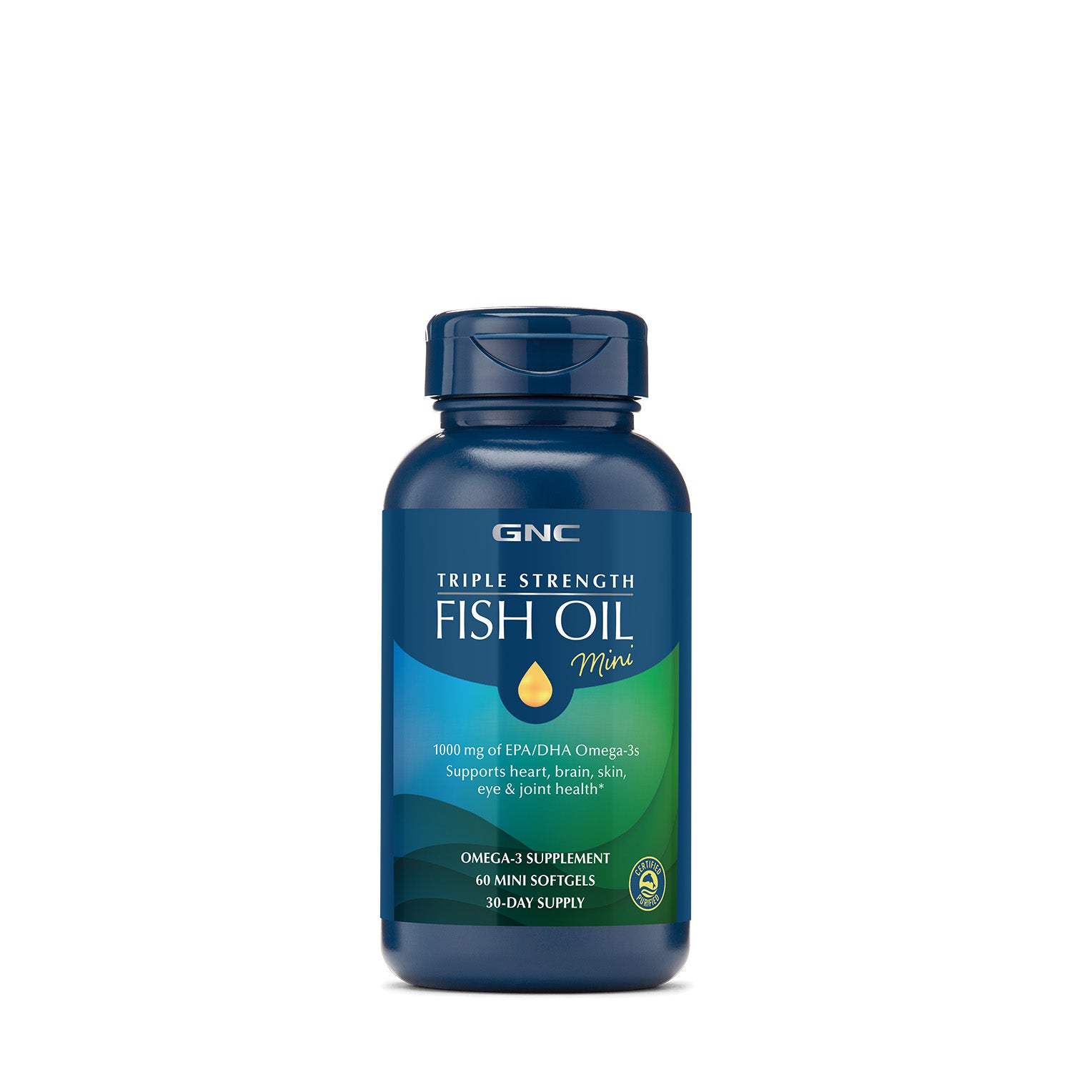 GNC Triple Strength Fish Oil Mini 1000 mg
