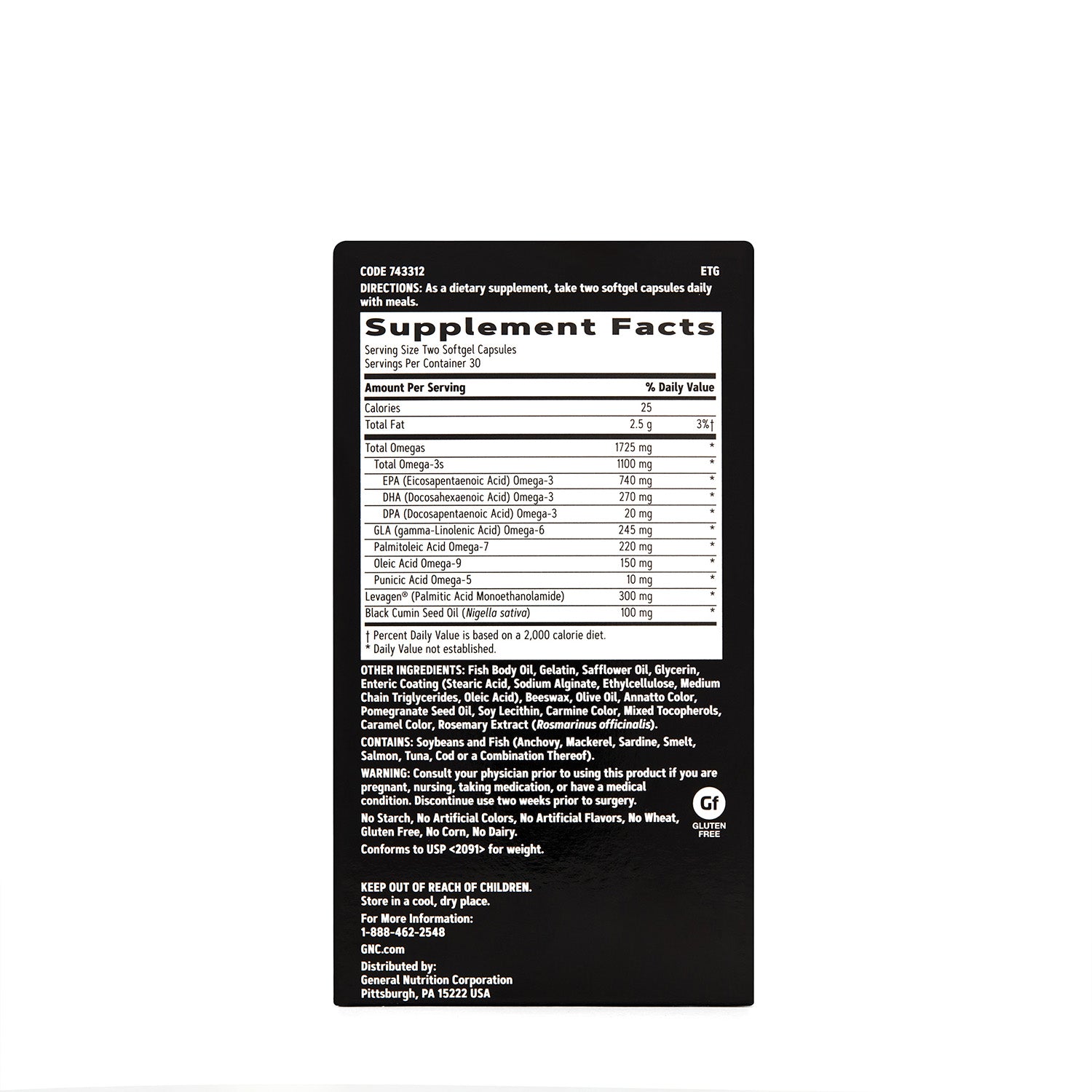 GNC AMP® Complete Omega