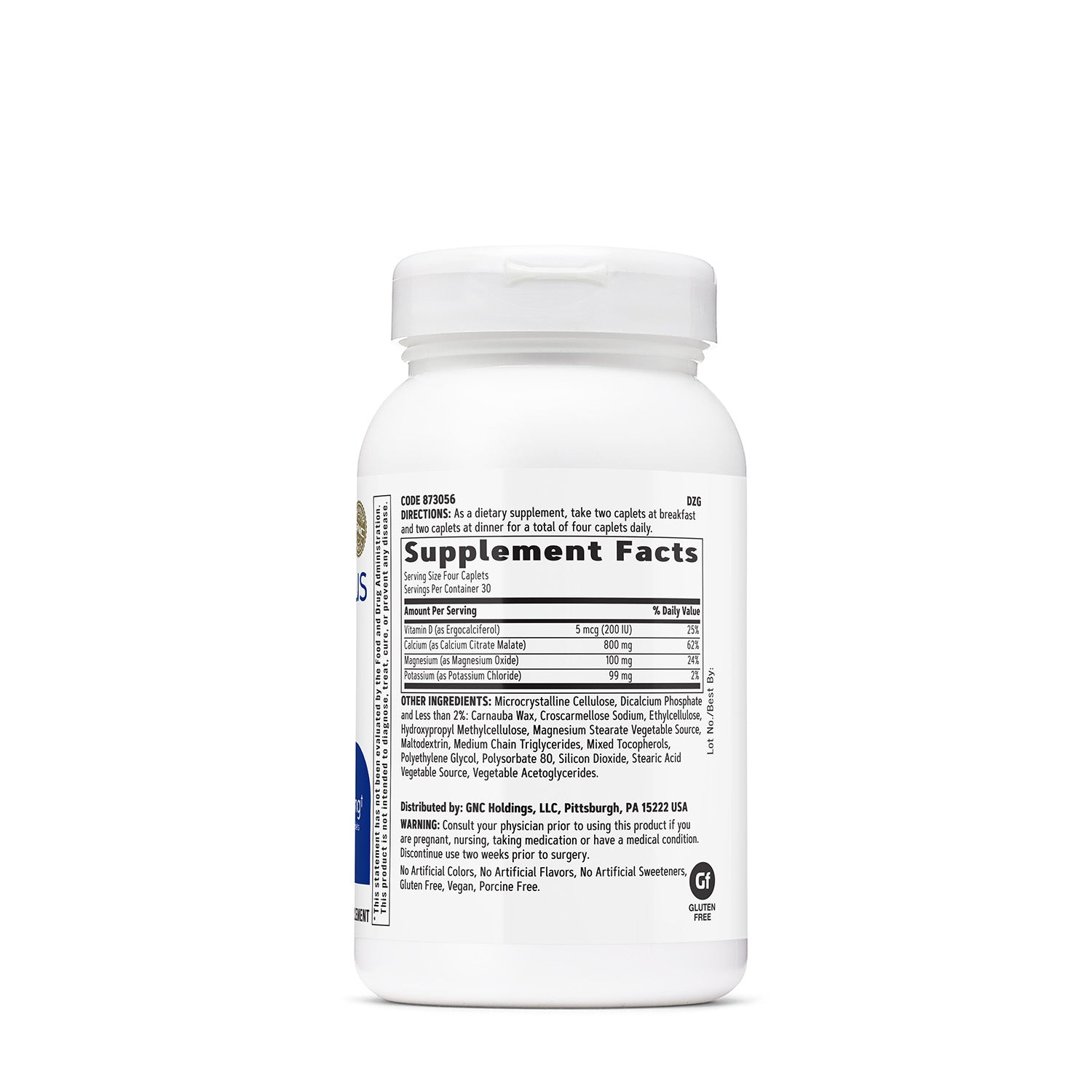 GNC Calcimate Plus with Magnesium & Vitamin D 800 mg