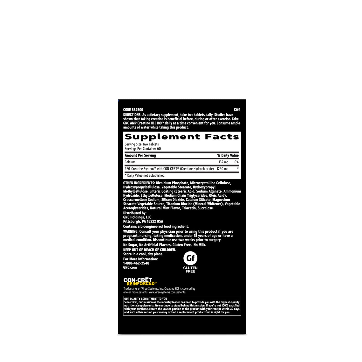 GNC AMP® Creatine HCL 189™
