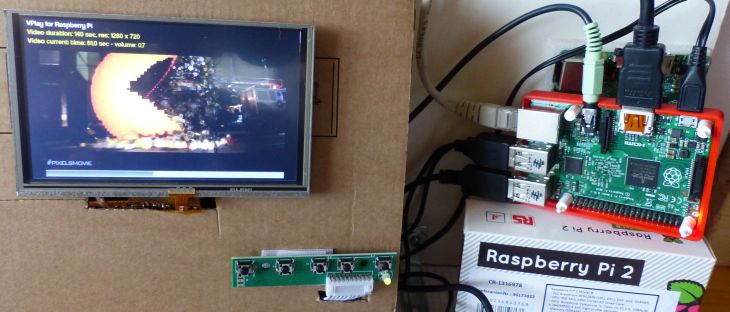 Adafruit 5-inch HDMI Touch Display 800×480