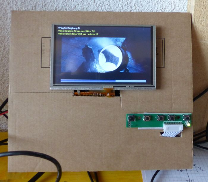Adafruit 5-inch Touch Display 800x480 Tested with Raspberry Pi