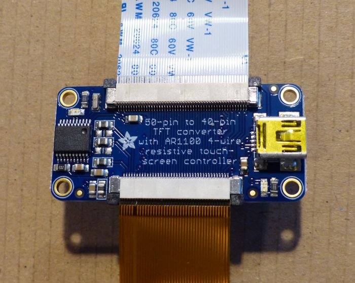 Adafruit 5-inch Touch Display 800x480 Tested with Raspberry Pi