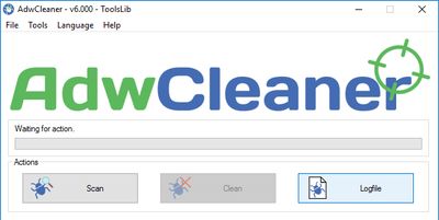 AdwCleaner screenshot