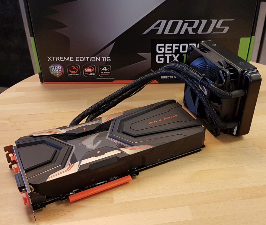 AORUS GeForce GTX 1080 Ti Waterforce Xtreme Edition