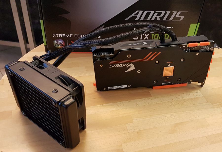 AORUS GeForce GTX 1080 Ti Waterforce Xtreme Edition