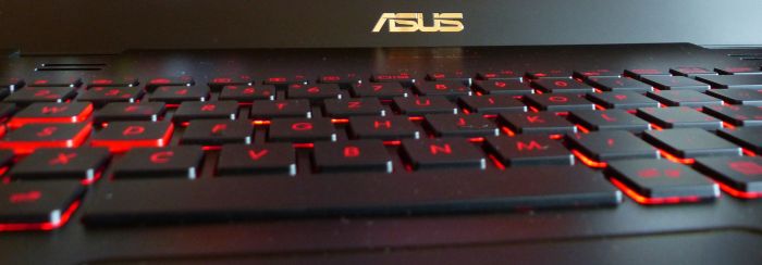 ASUS G551JW gaming notebook