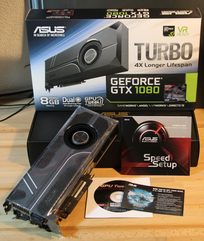 ASUS GeForce GTX 1080 TURBO
