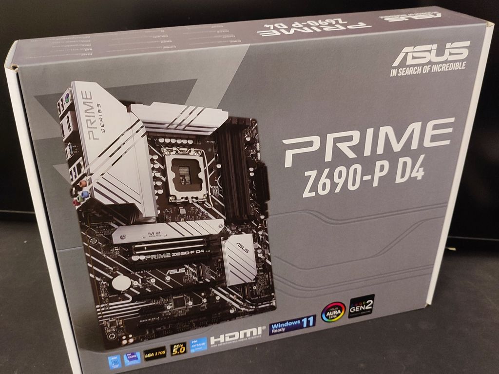 ASUS PRIME Z690-P D4 motherboard