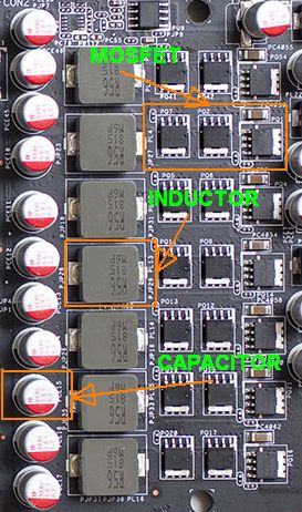 Asus EAH 5830 DirectCU - VRM details
