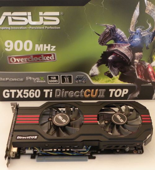 ASUS GTX 560 Ti DCII TOP