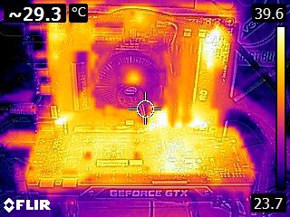 ASUS GTX 980 Ti - Thermal imaging