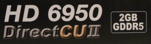 ASUS Radeon HD 6950 DirectCU II