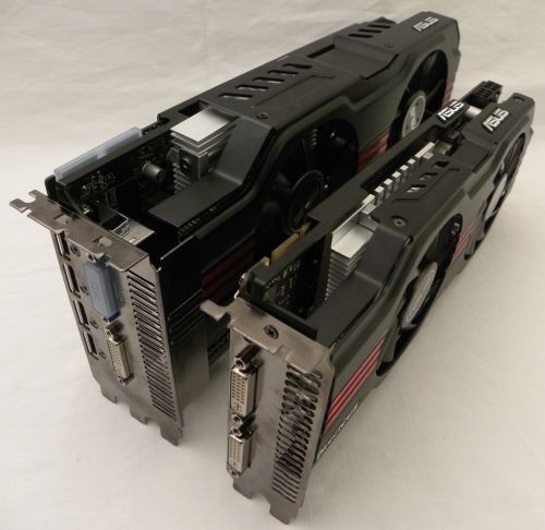 ASUS Radeon HD 6950 DirectCU II, heatpipes