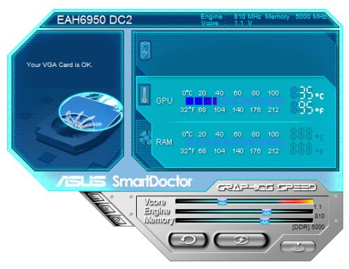 ASUS SmartDoctor - overclocking utility