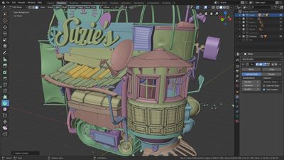 Blender screenshot