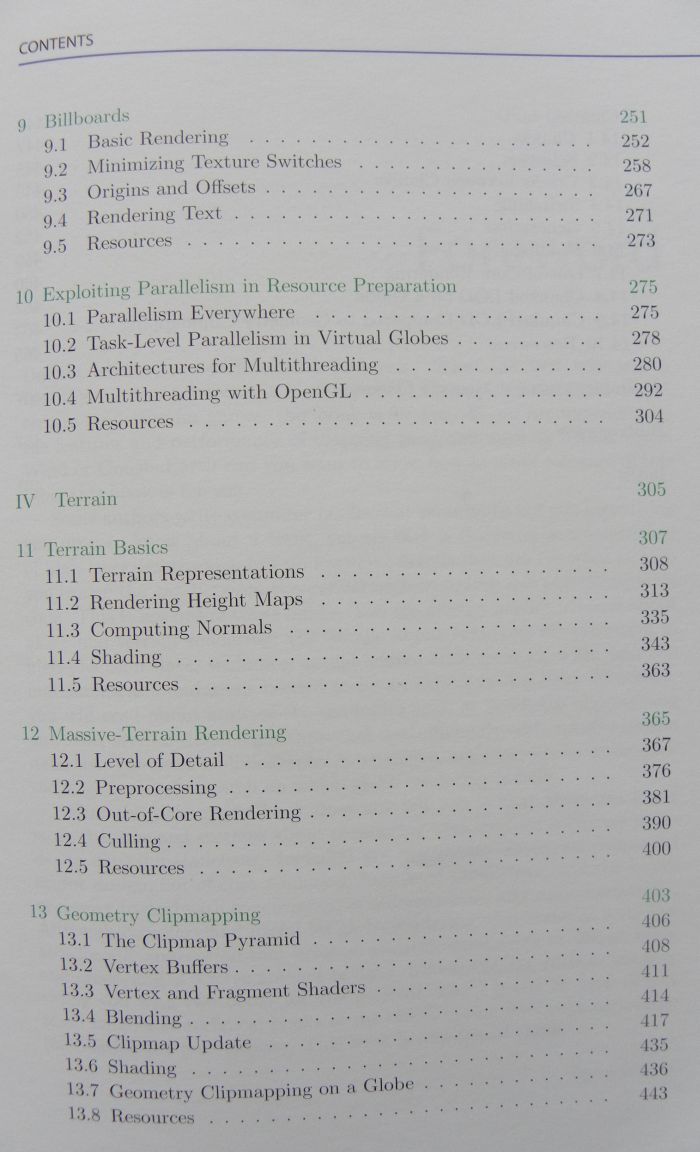 Programming Book: 3D Engine Design for Virtual Globes