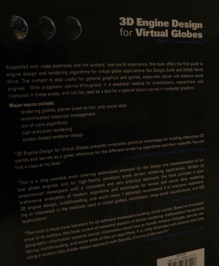 Programming Book: 3D Engine Design for Virtual Globes