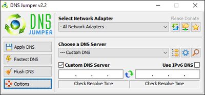 DNS Jumper screenshot